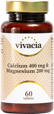 VIVACIA Calcium 400mg, Magnesium 200mg tabl. a60