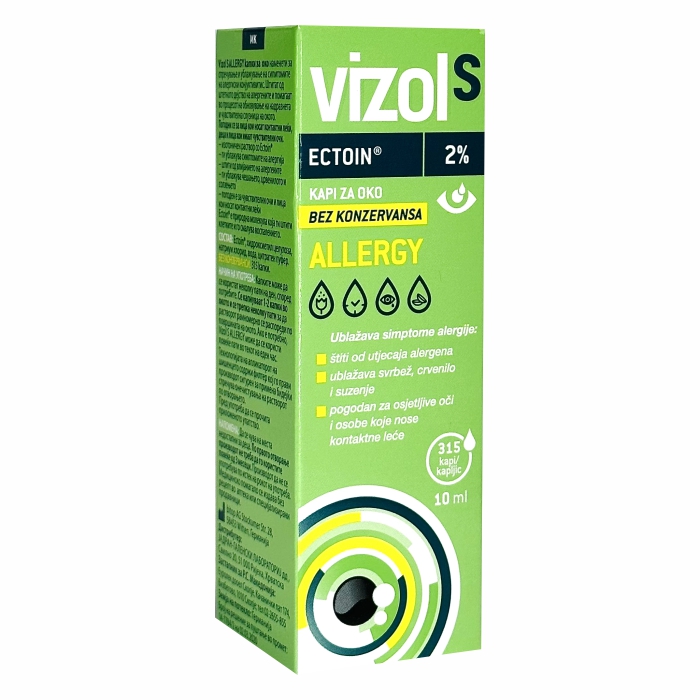 VIZOL S ALLERGY KAPI OCI 10ML