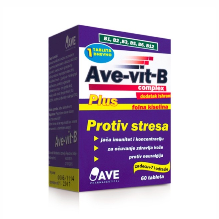 AVEVIT B COMPLEX TBL.A60