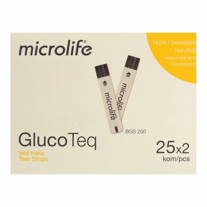 Test trake glucoteq a50 microlife