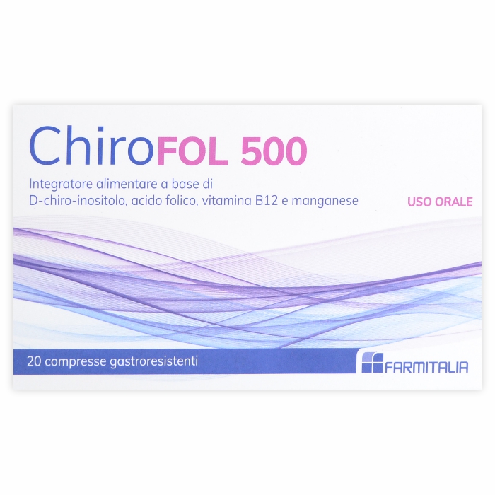 Chirofol 500mg, 20 tableta