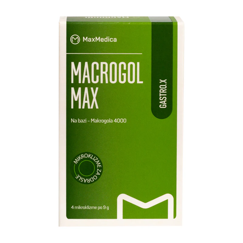 Max Medica Macrogol Max junior 4 mikroklizme