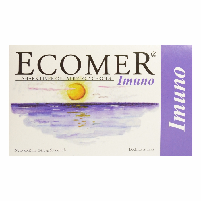 Ecomer Immuno 250 mg, 60 kapsula