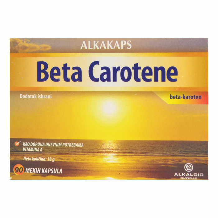 Alkakaps Beta Carotene, 90 kapsula