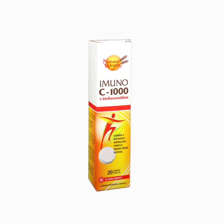 N.W.IMMUNO C VITAMIN 1000mg EFERVETE