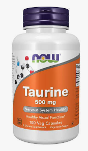 NOW Taurine 500mg 100caps