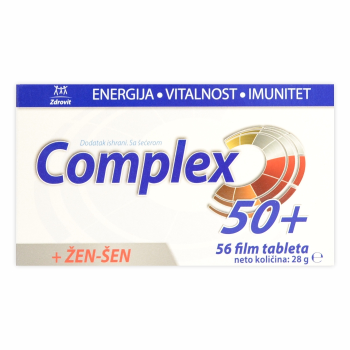COMPLEX VIT+MIN 50+ FTB A56