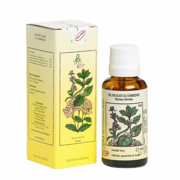 PANČIĆ kapi za UMIRENJE 30mL - Nervina tinctura