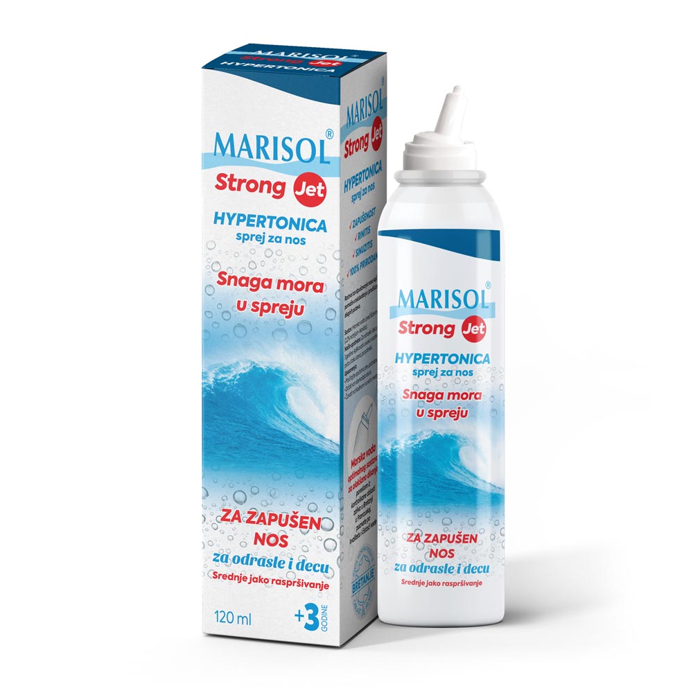 Marisol Strong Jet hypertonica, sprej za nos, 120ml