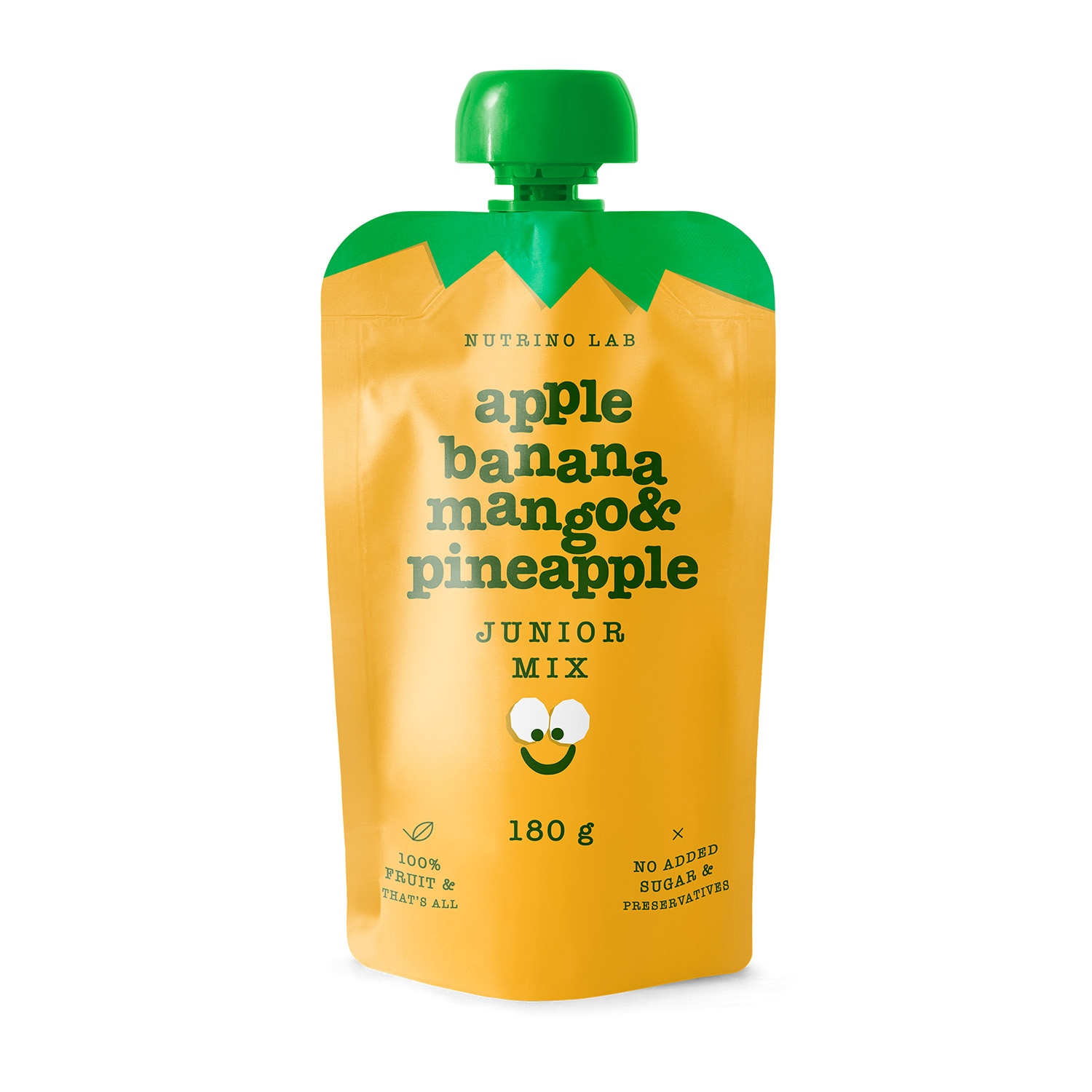 Nutrino Lab Junior jabuka, banana, man, ananas 180g