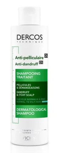 Vichy Dercos Sampon protiv peruti za normalnu do masnu kosu 200ml