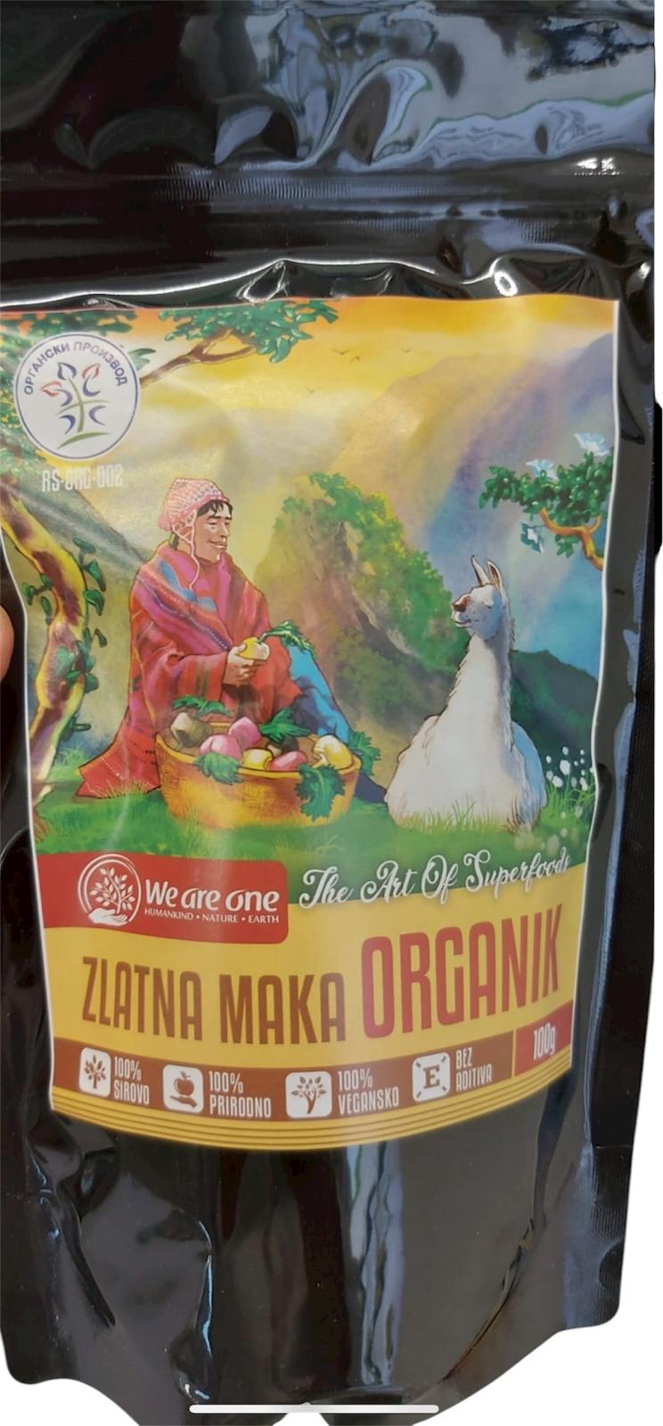 ZLATNA MAKA ORG 100G