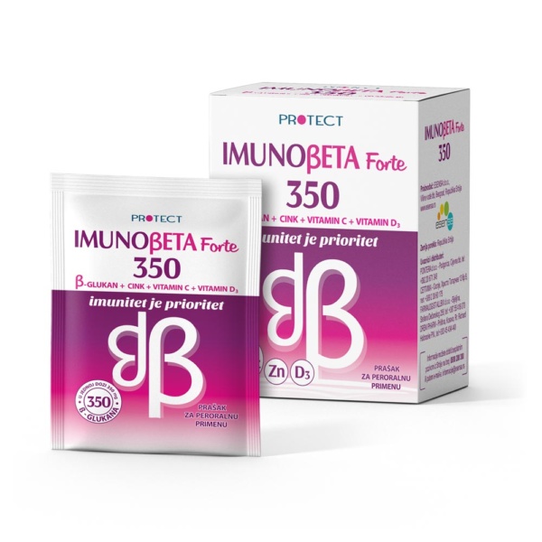 IMUNOBETA FORTE 350 PRASAK 10X4G