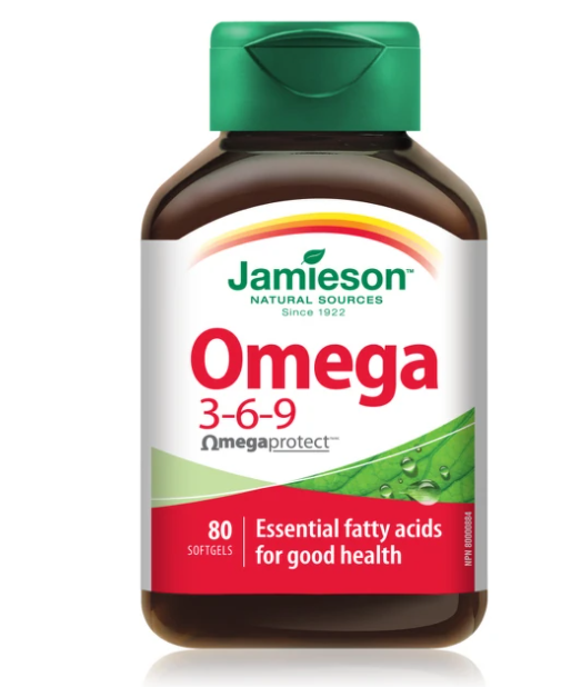 JAMIESON Omega 3-6-9 kaps. a'80