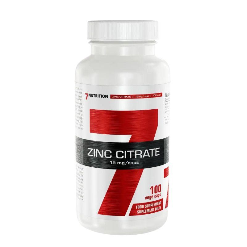 7NUTRITION ZINC CITRATE 15mg 100 kaps
