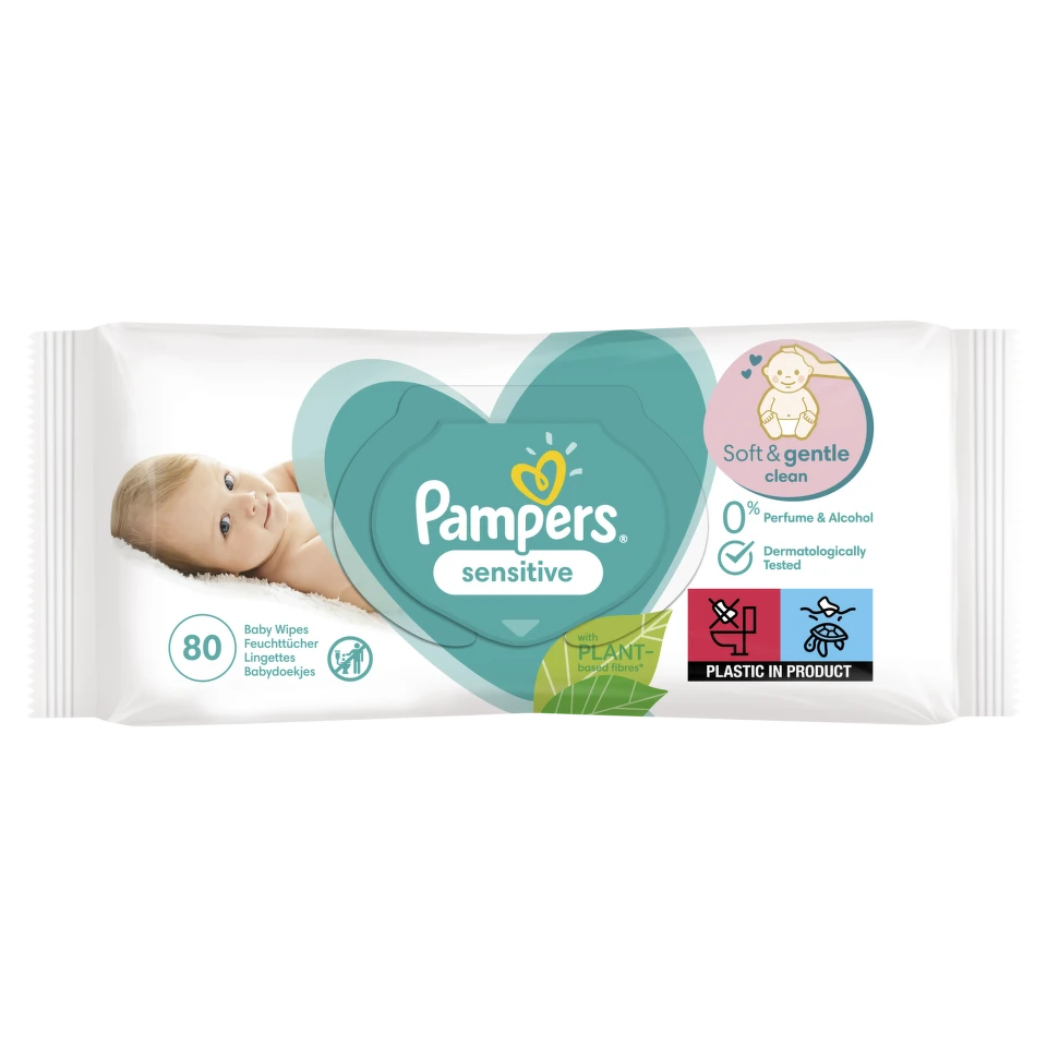 PAMPERS MAR.VL.SENSITIV A80