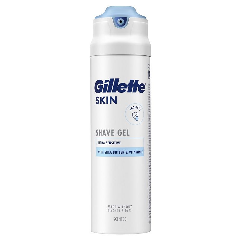 GILLETTE GEL ZA BRIJANJE SENS. 200ML