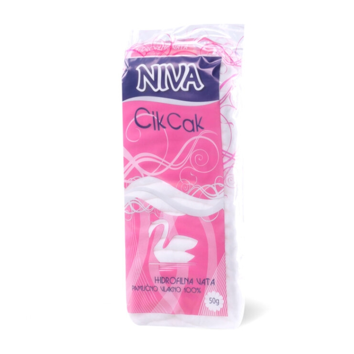 NIVA VATA Cik-cak 50g 100% pamuk