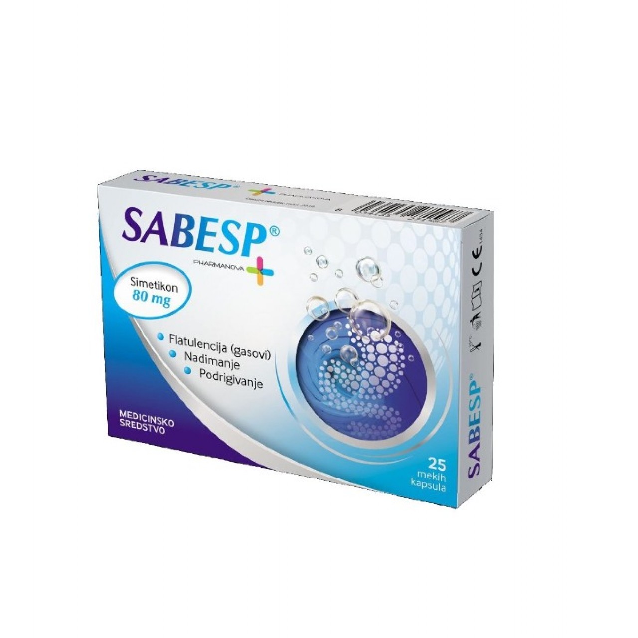 Sabesp, 25 mekih kapsula