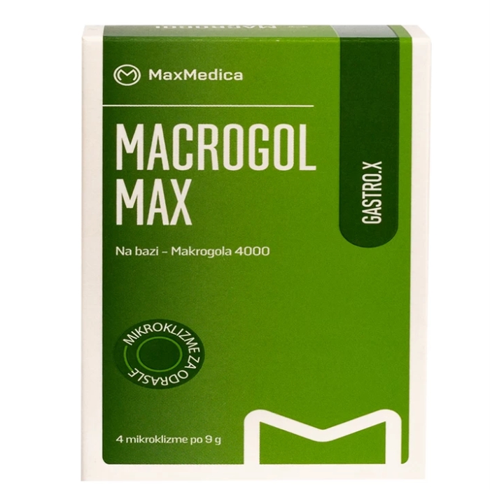 Max Medica Macrogol Max 4 mikroklizme