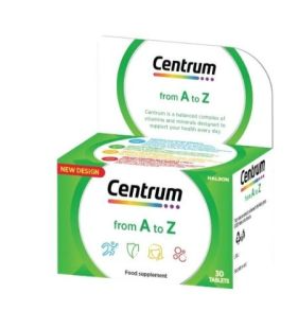 Centrum od A do Ž, 30 tableta   