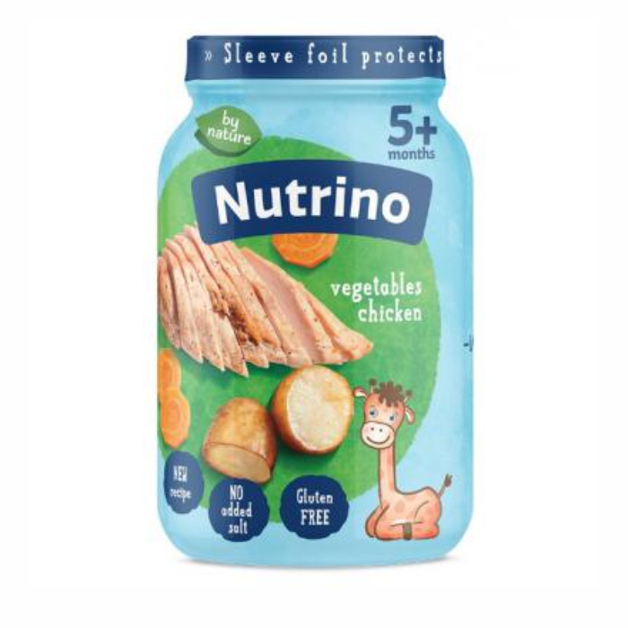 Nutrino-kasica povrce sa piletinom 190g