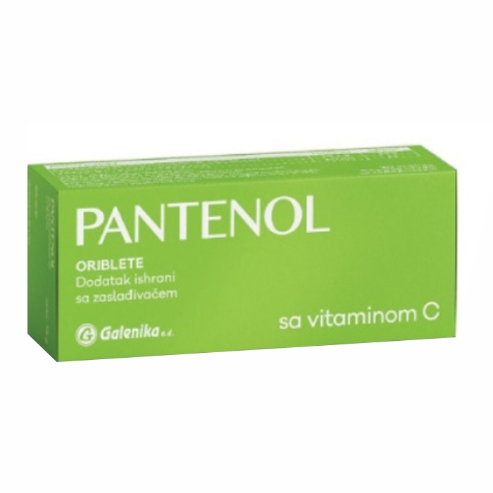 Pantenol sa vitaminom C, 20 oribleta