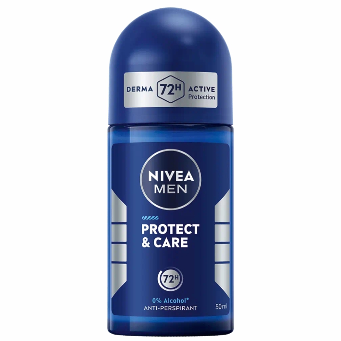NIVEA DEO ROLL ON PROTECT & CARE FOR MEN 50ML 