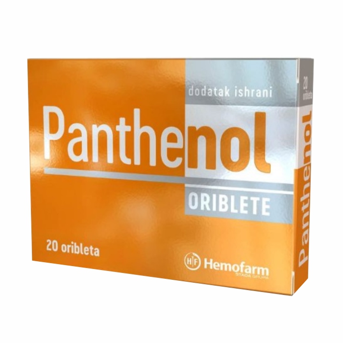 Panthenol 30 mg 20 oribleta 