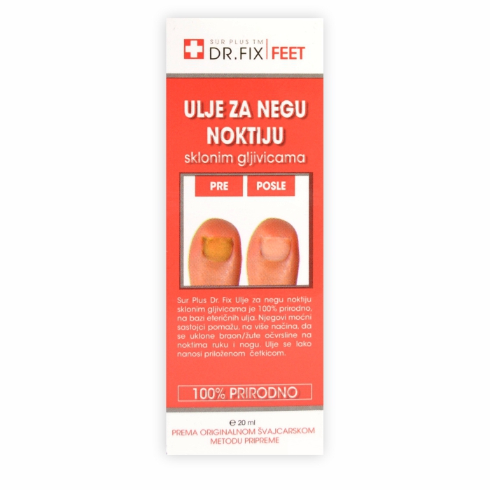 DR.FIX ULJE PR.GLJIVICA 20ML