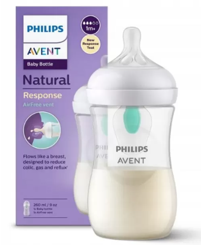 Avent flasica natural response 260 ml 933/01