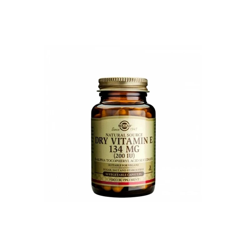 SOLGAR VITAMIN E CPS.50X134MG