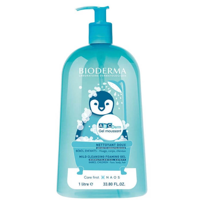 Bioderma ABCDerm Gel za kupanje, 1L