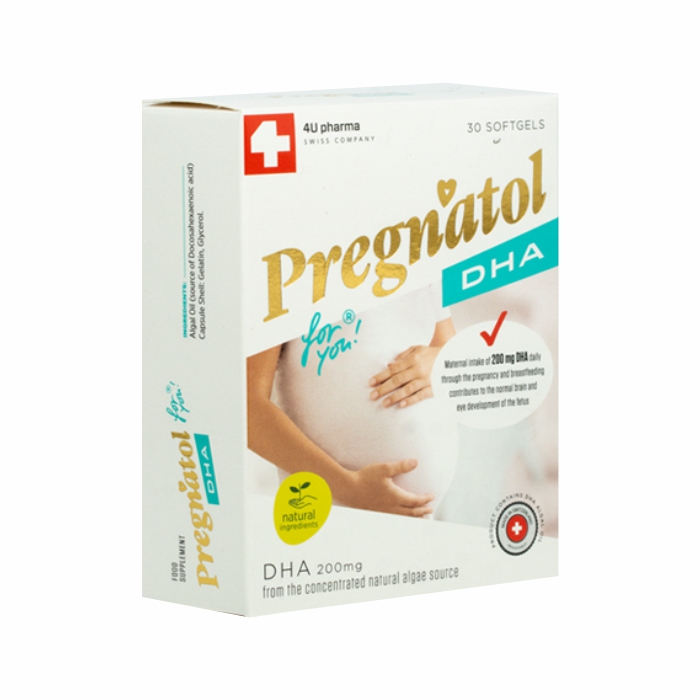 PREGNATOL DHA 4U CPS A30