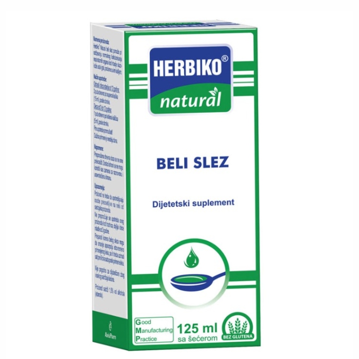 Herbiko Natural Beli Slez 125ml