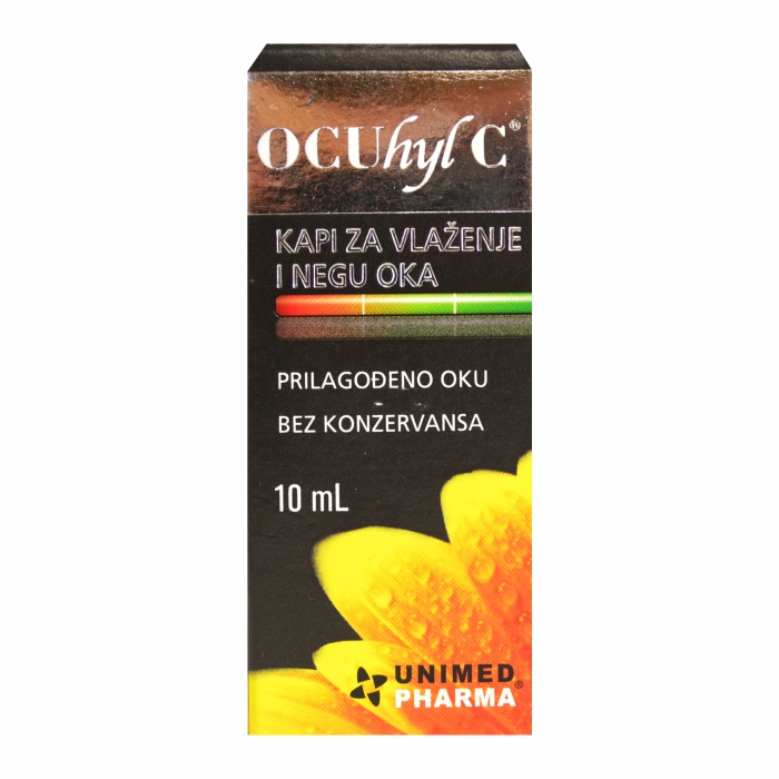 OCUhyl C, kapi za oči, rastvor, 1,2mg/ml, 10ml