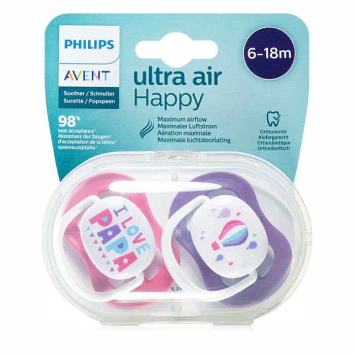 AVENT VAR.SIL. 6-18 happy ultra air 9299