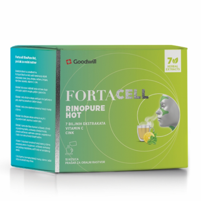 Fortacell RinoPure Hot, 15 kesica