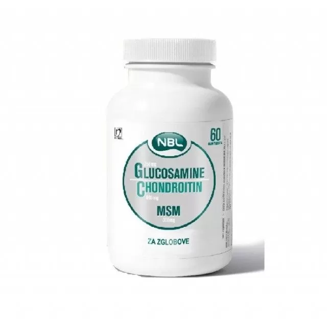 GLUCOSAMINE CHONDROITIN MS A60