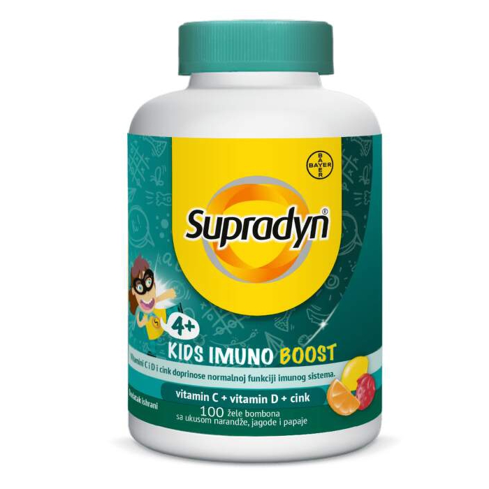 Supradyn Kids Imuno Boost 100 žele bombona