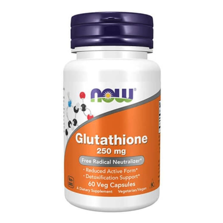 NOW- L-glutathione 60*250mg