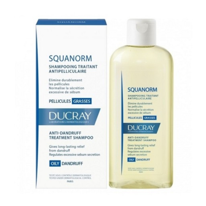 Ducray Squanorm šampon protiv masne peruti 200ml