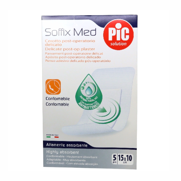 Pic Soffix med komprese 5kom 15x10cm