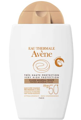 Avene Sun Mineralni Tonirani fluid SPF50+, 40ml
