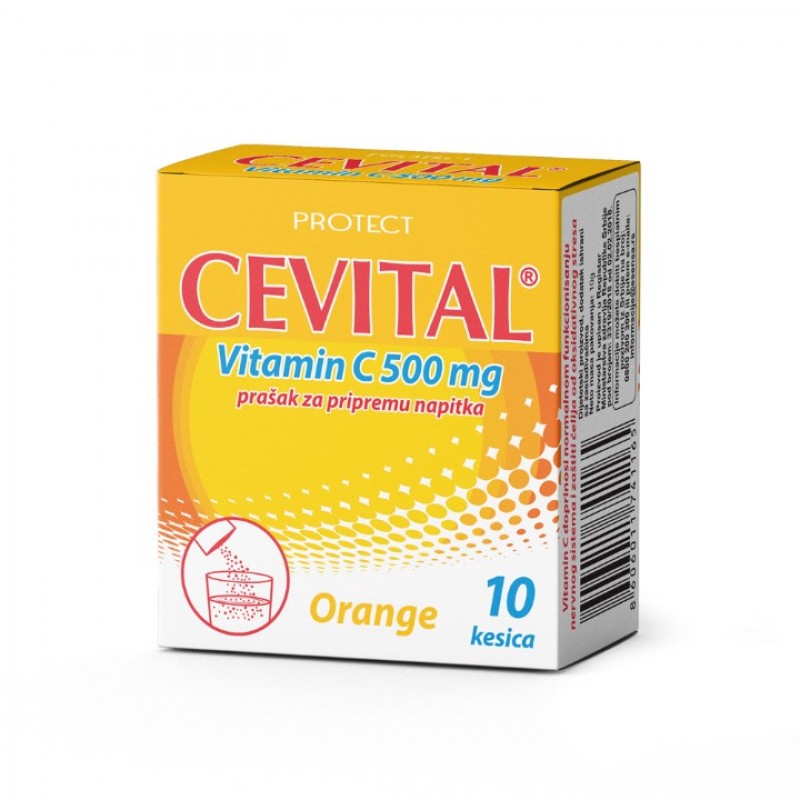 CEVITAL VIT C 500MG PRASAK KES A10