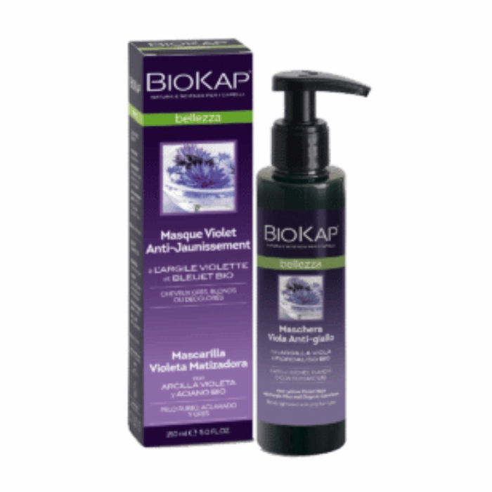BIOKAP maska ljubicasta za kosu 200ml