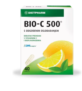 Dietpharm BIO-C 500® tableta sa produženim oslobađanjem, 40tabl.