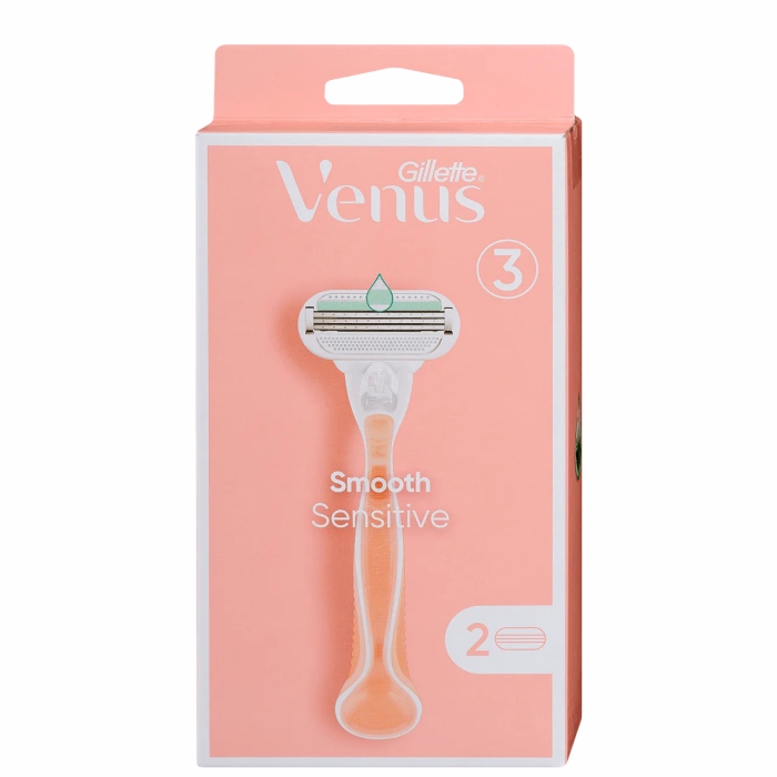 Gillette Venus Smooth sistemski brijac, +1 dopuna