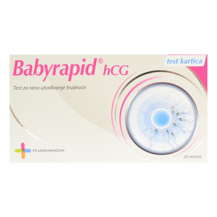 Babyrapid hCG test kartica 1 kom.