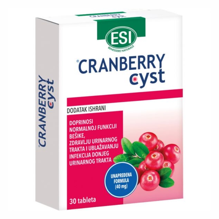 Esi Cranberry Cyst 30 Tableta